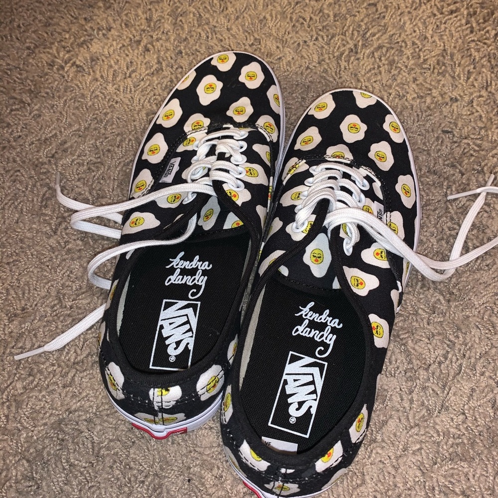 Patterned Egg Vans